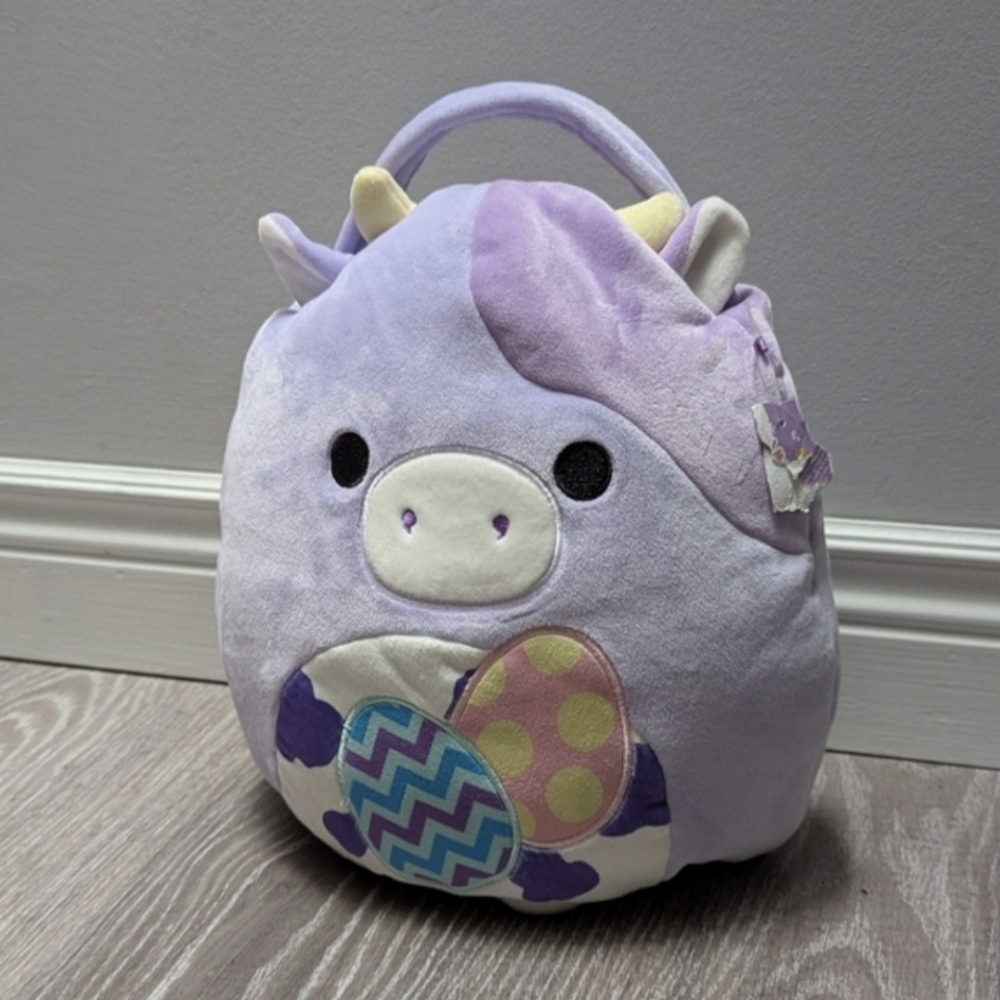 SQUISHMALLOWS | easter basket | bubba the purple cow